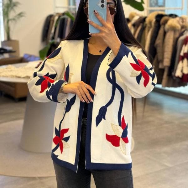 کت کنفی زنانه کد 543 - تصویر 2