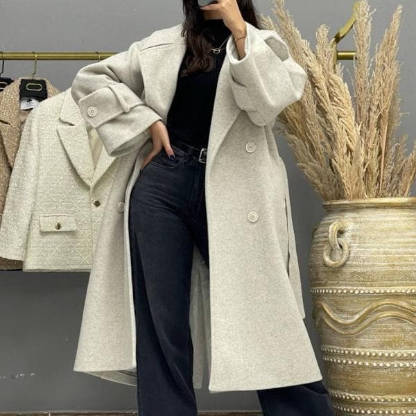 پالتو زنانه فوتر کد 0120 - تصویر 3