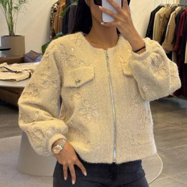 کت گلدوزی پاییزه کد 197 - تصویر 1