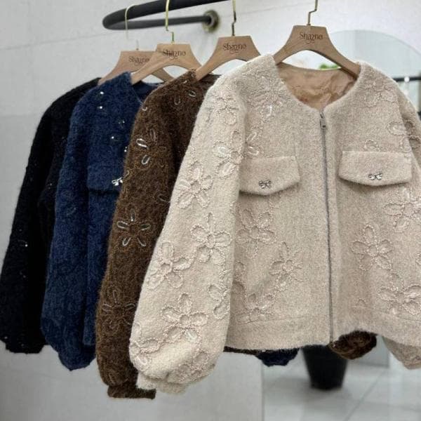 کت گلدوزی پاییزه کد 197 - تصویر 2