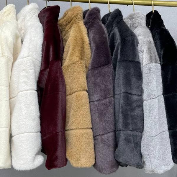 بامبر جکت پوست کد 0167 - تصویر 2