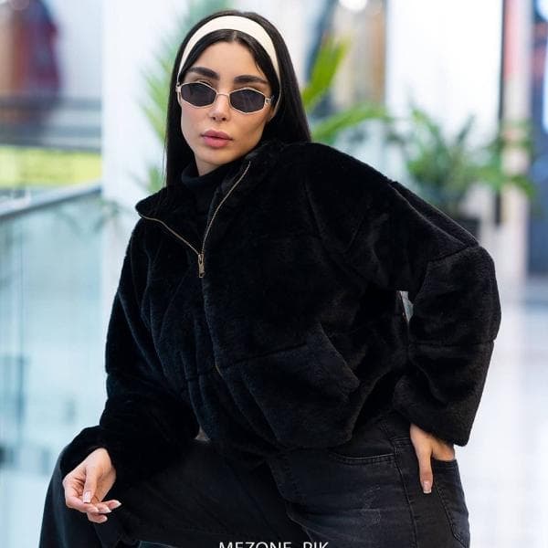 بامبر جکت پوست کد 0167 - تصویر 3