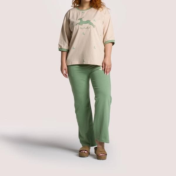 ست لباس راحتی بگ طرح گوزن - تصویر 5