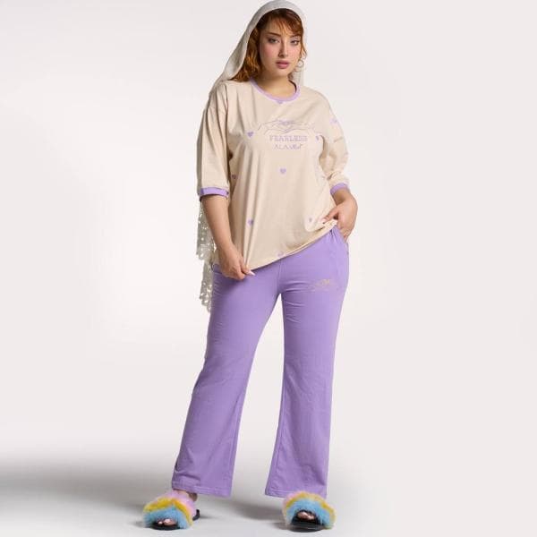 ست لباس راحتی بگ طرح قلب - تصویر 7