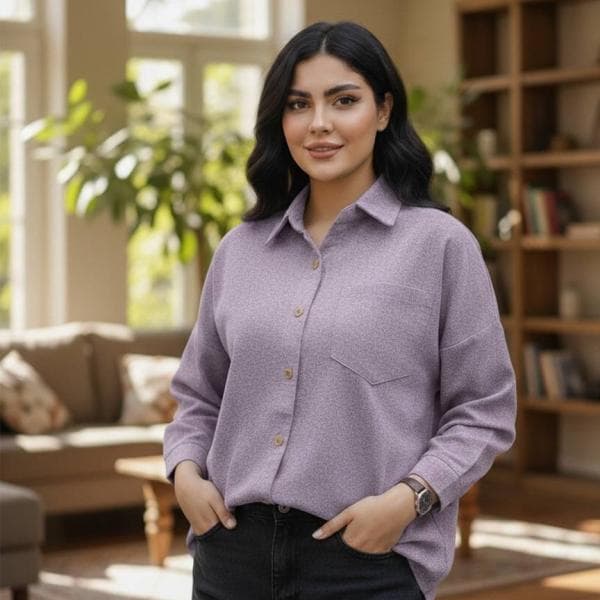 شومیز جین کد 2099 - تصویر 1