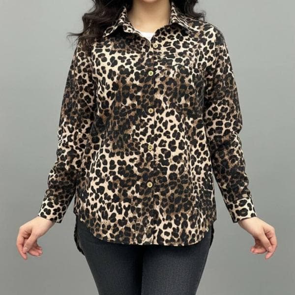 شومیز پلنگی - تصویر 3