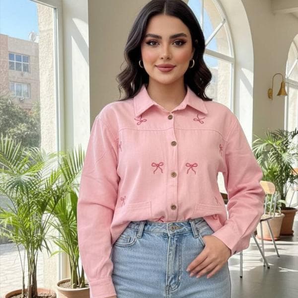 شومیز پاپیونی - تصویر 6