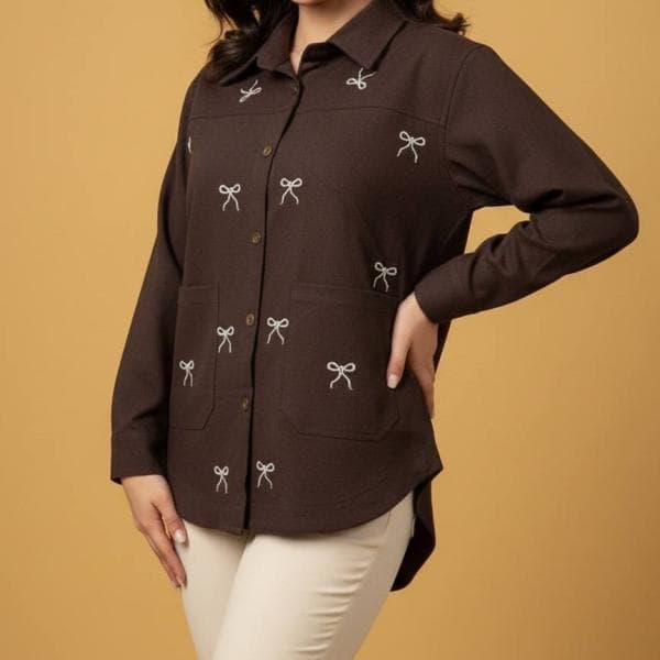 شومیز پاپیونی - تصویر 2