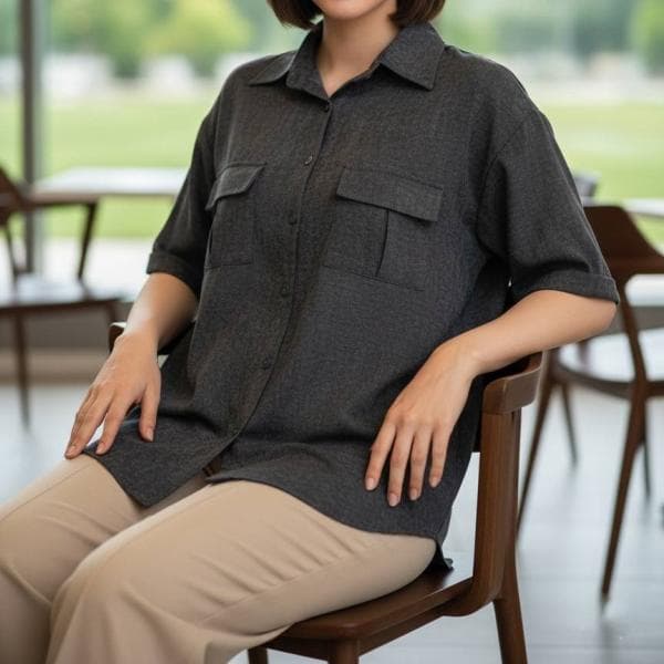 شومیز دو جیب - تصویر 1