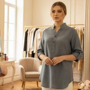 شومیز جلوبسته کد 2082