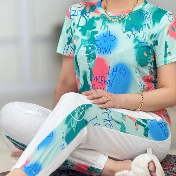 لباس راحتی چاپی - تصویر 2