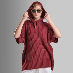 پانچو کلاهدار کد 1002