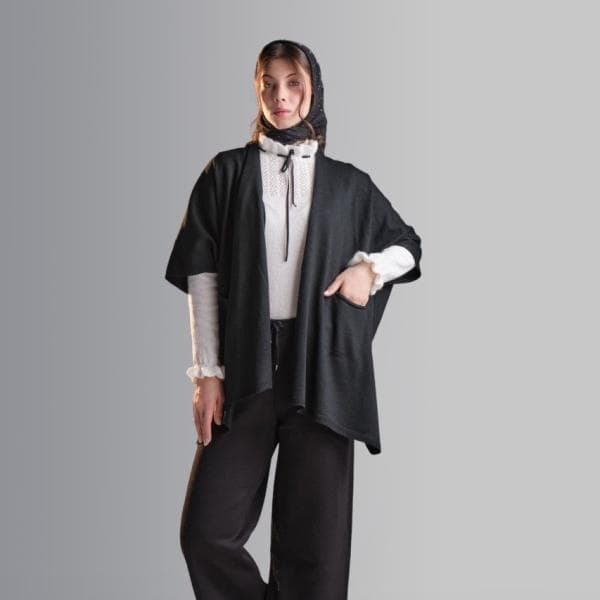 پانچو دو جیب کد 1084 - تصویر 2