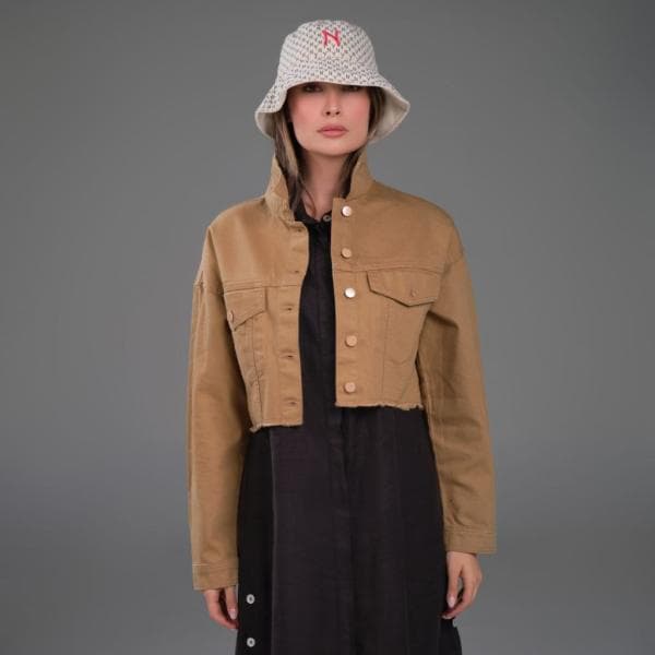 کت کراپ جین کد 1774 - تصویر 2