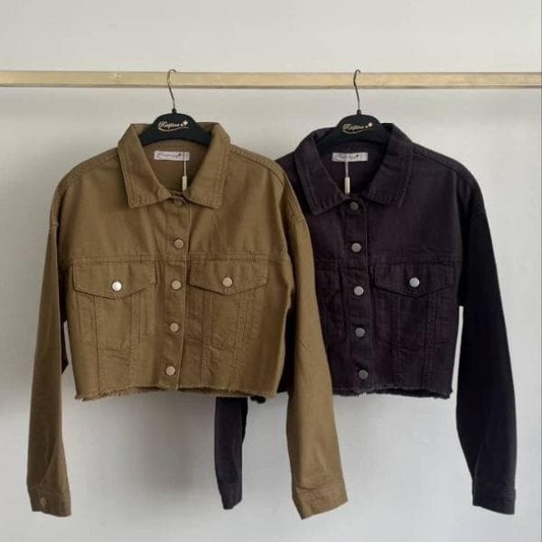 کت کراپ جین کد 1774 - تصویر 3