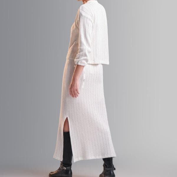 دامن دوطرف چاکدار کد 1558 - تصویر 2