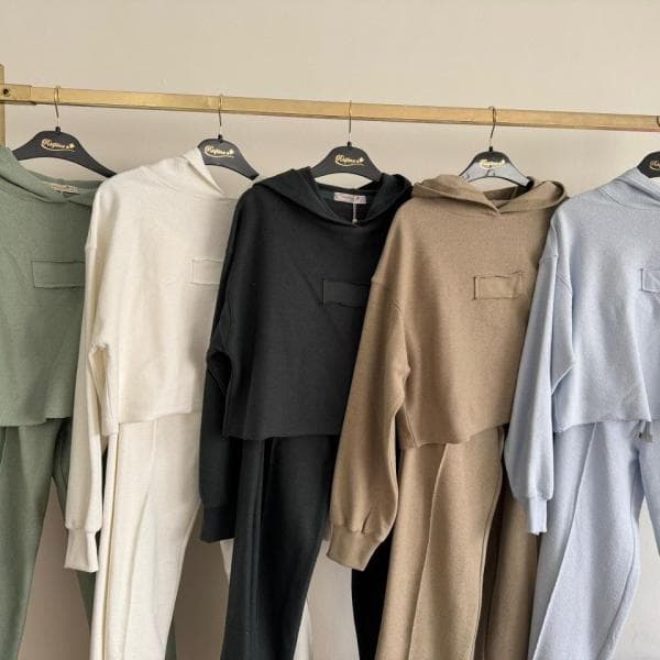 ست کراپ دورس و شلوار کد 1586 - تصویر 3