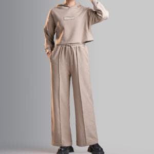 ست کراپ دورس و شلوار کد 1586