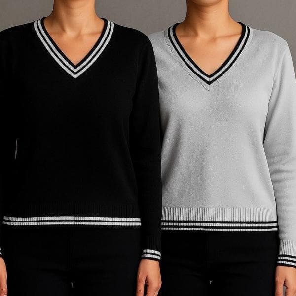 پلیور یقه هفت کد 1086 - تصویر 1