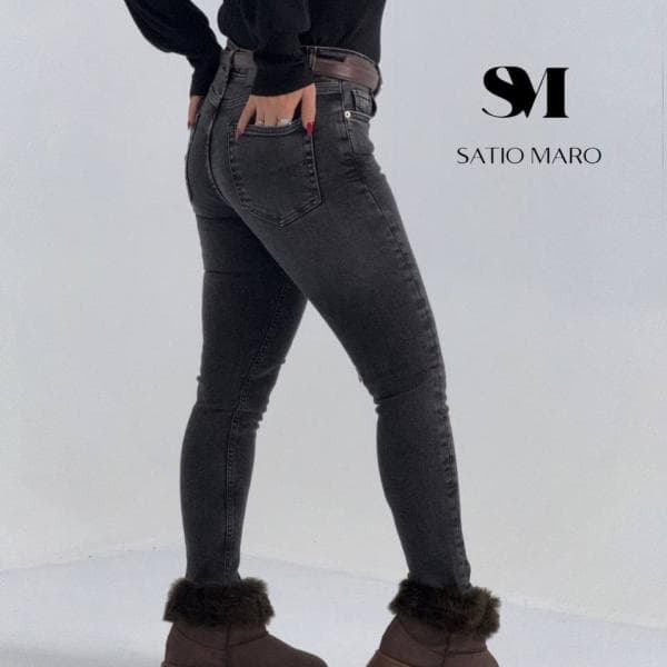 شلوار اسکینی زنانه جین کد0135 - تصویر 1