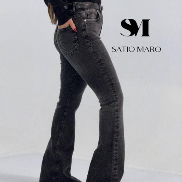 شلوار بوت کات زنانه کد0143 - تصویر 2