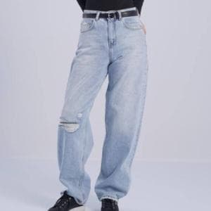 شلوار بگ زنانه زاپ دار کد306711001181