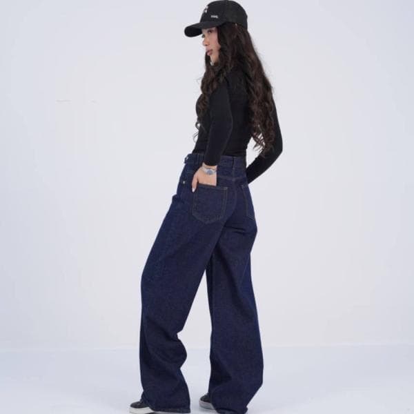 شلوار نیم بگ زنانه کد310402040122 - تصویر 3