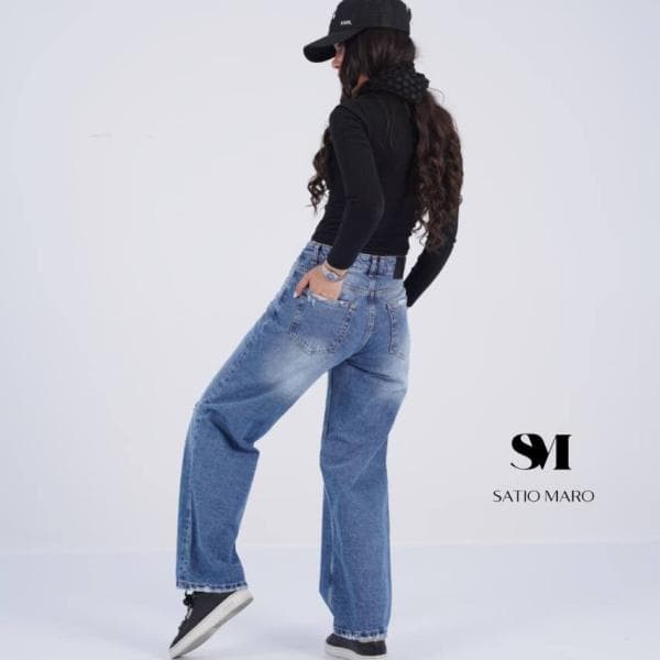 شلوار جین زنانه زاپ دار کد306008010003 - تصویر 3