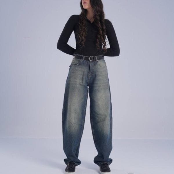 شلوار بگ زنانه کد307811000203 - تصویر 3