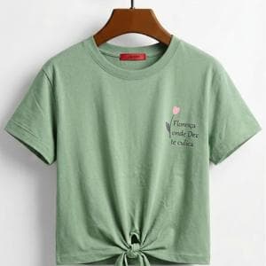 تیشرت گره ای زنانه کد1930