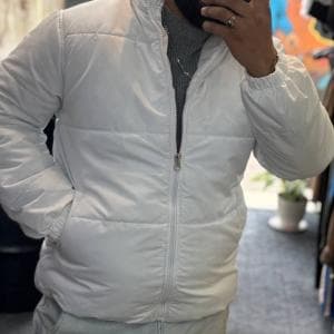 کاپشن مردانه پفکی یقه دار کد1907