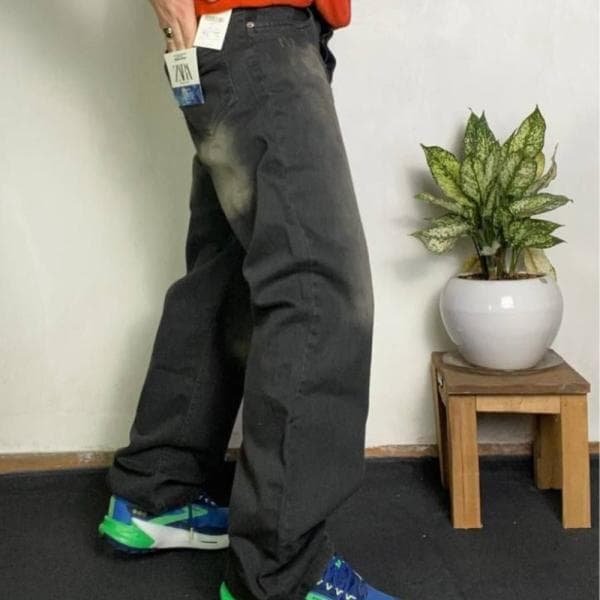 شلوار مردانه نیم بگ کد1884 - تصویر 2