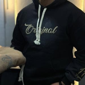 هودی پارچه دورس مردانه سه نخ کد1872