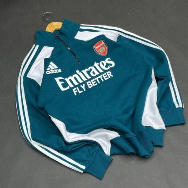 دورس نیم زیپ مردانه باشگاهی کد1868 - تصویر 2