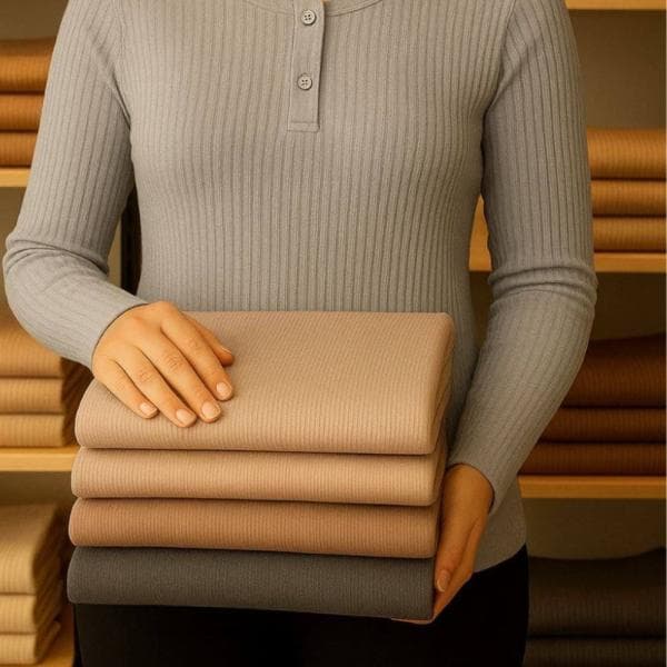 بلوز زنانه جلو دکمه کد1852 - تصویر 1