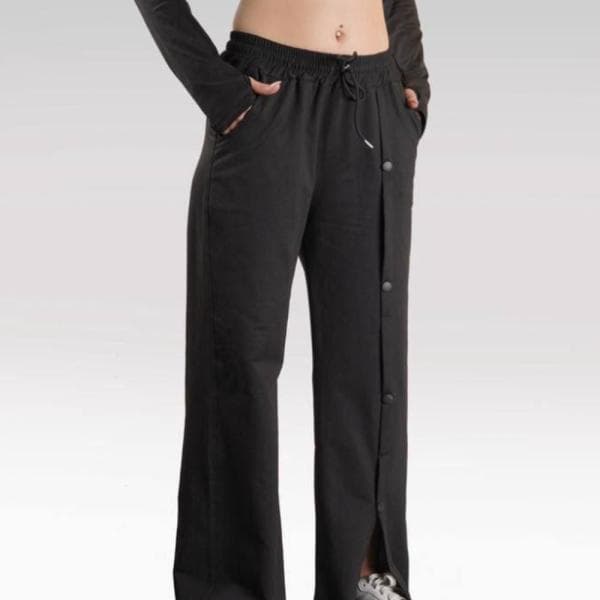 شلوار اسلش زنانه گلکسی جلو دکمه کد1844 - تصویر 1