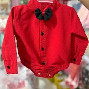 پیرهن زیردکمه نوزادی کد1833