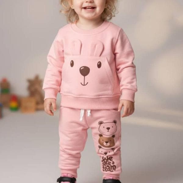 ست شلوار بلند نوزادی کد1832 - تصویر 7