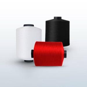 نخ فیلامنت 150/144  ساده سفید (DTY)