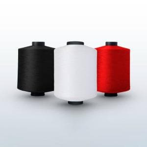 نخ فیلامنت 300/576 ساده سفید (DTY)