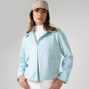 بامبر جکت کرپ جناقی کد40115