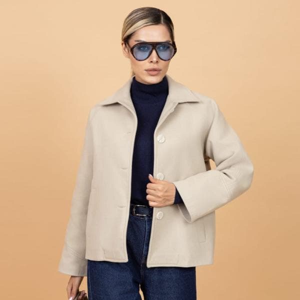 پالتو فوتر کوتاه کد70118 - تصویر 2