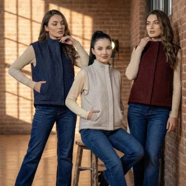 وست کشمیر دکمه ای کد40116 - تصویر 1