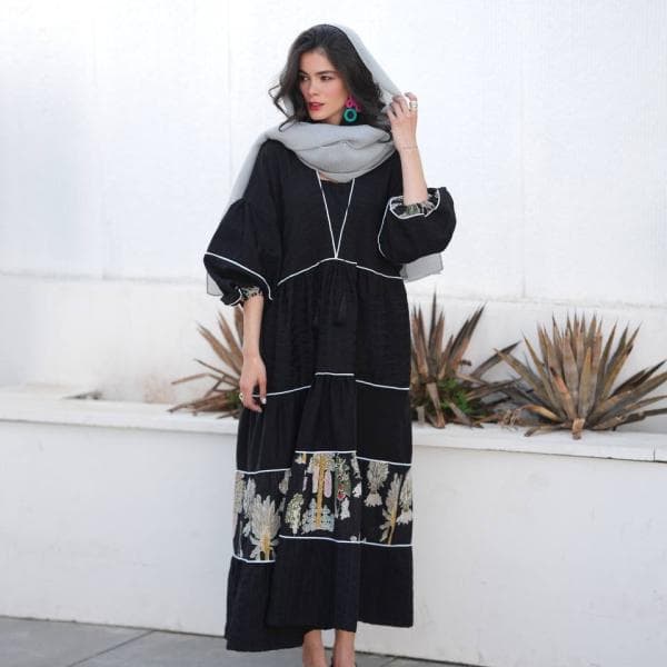 کفتان زنانه لینن کد34724 - تصویر 3