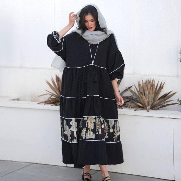 کفتان زنانه لینن کد34724 - تصویر 2