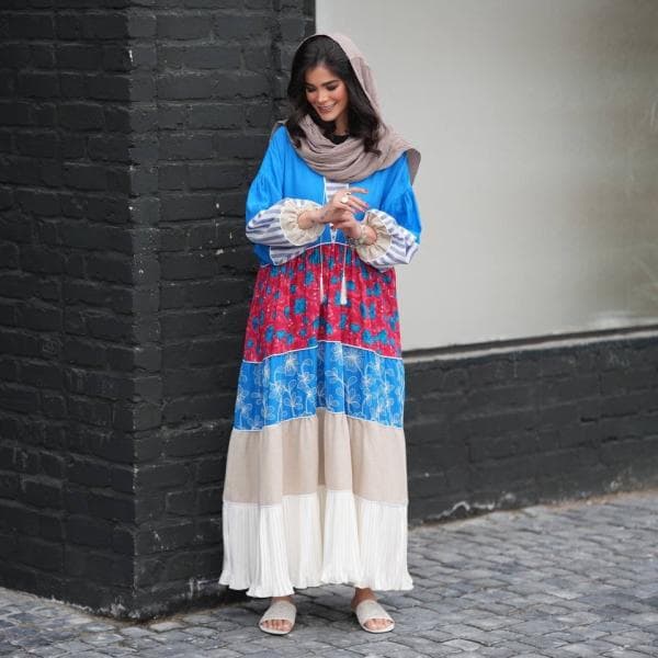 کفتان لینن زنانه کد34724 - تصویر 4