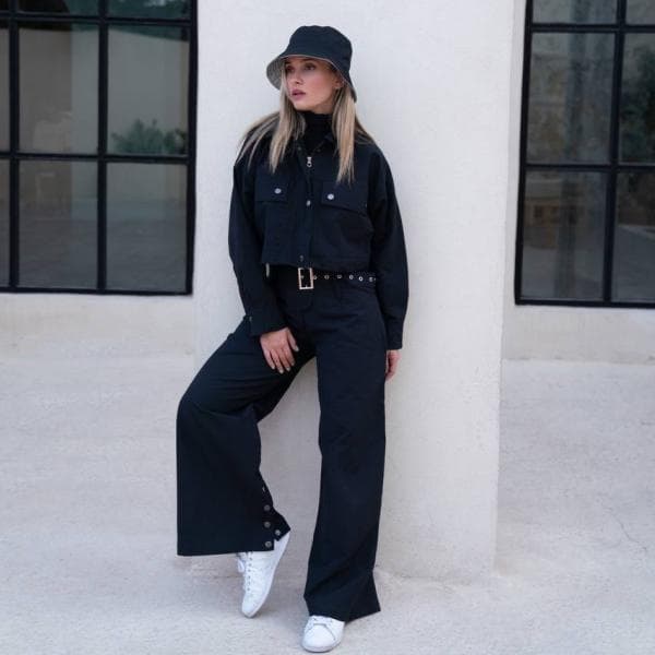 ست نیم تنه و شلوار کارگو - تصویر 1