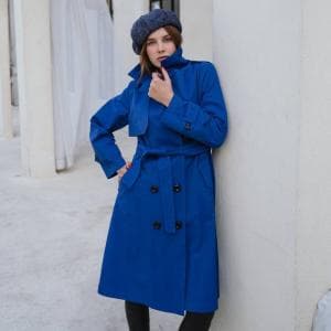 بارانی کتان بلند