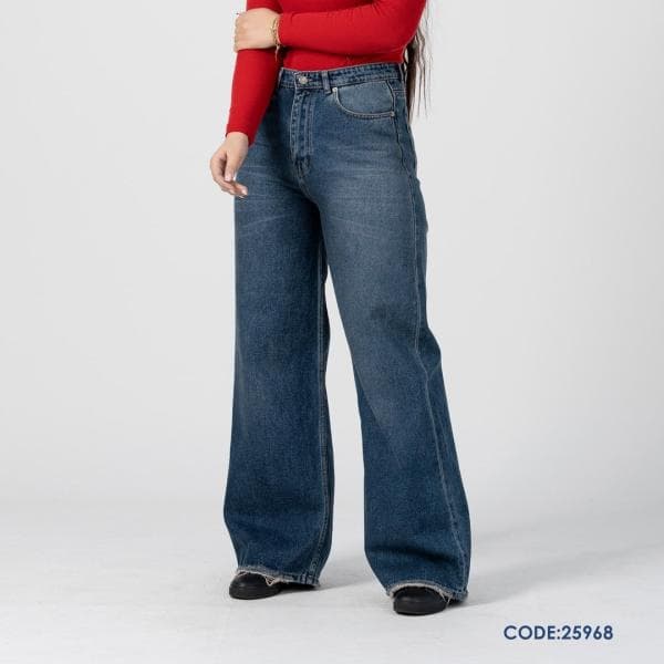 شلوار بگ جین کد25968 - تصویر 1