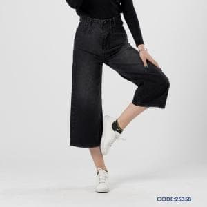 شلوار واید لگ جین کد25358